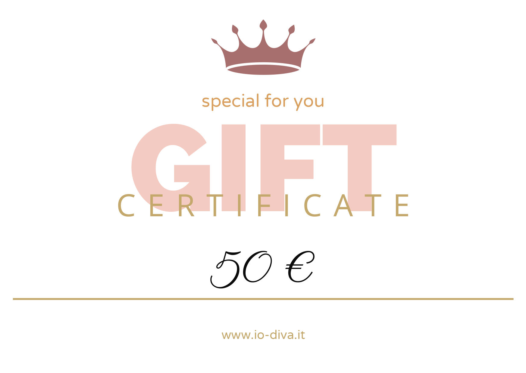 Featured image for “Gift card da 50 €”